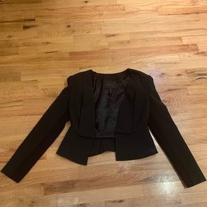 BCBG MAXAZRIA BLACK PANELED BLAZER, SIZE S!